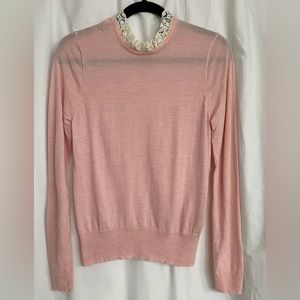 Jcrew pink sweater